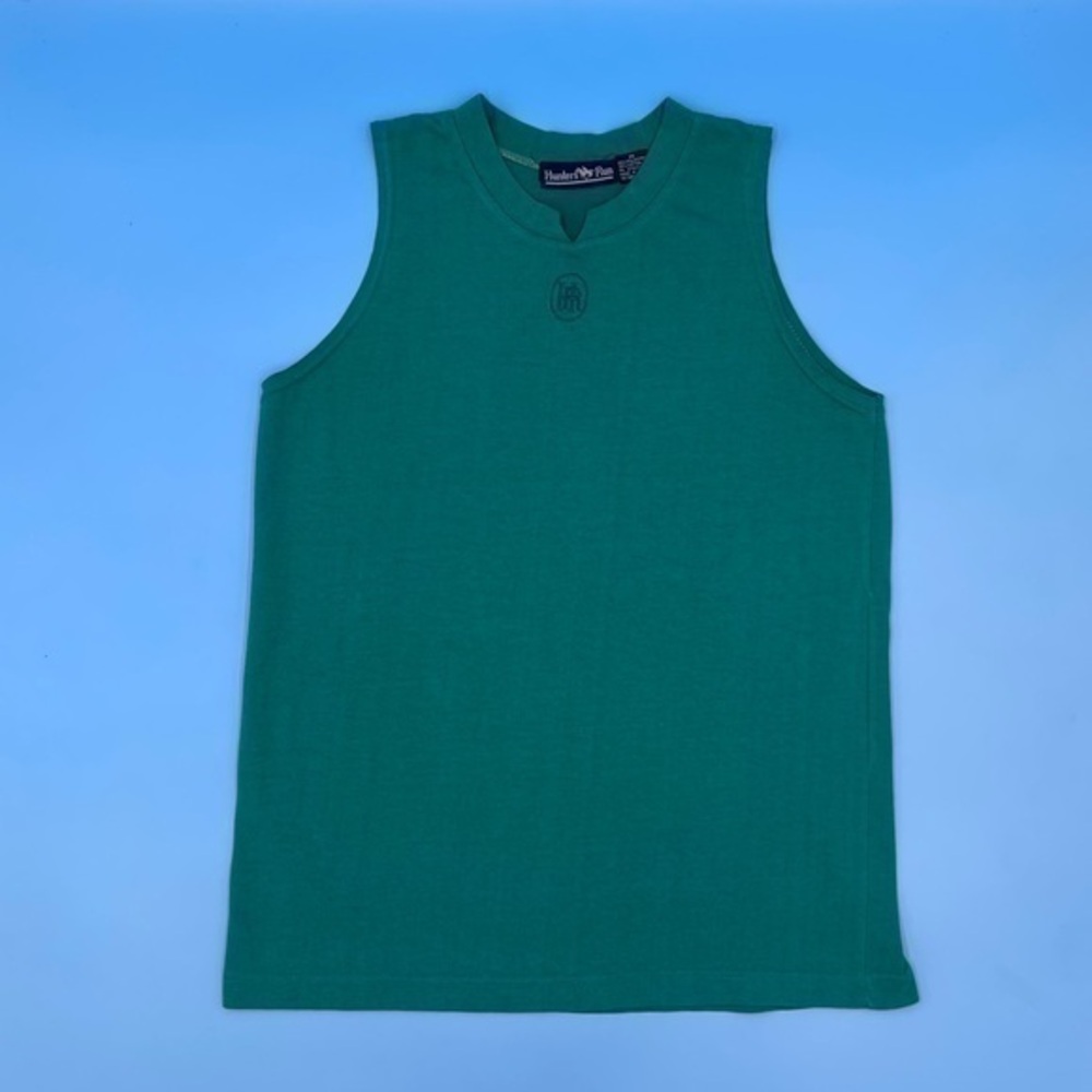 Vintage Hunter Run Embroidered Tank Top